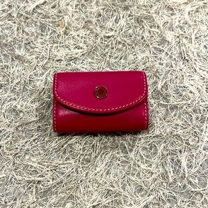 NWT Coach Contact Case - Leather